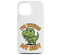 Estoy probando mi Mejor motivación Lindo Dinosaurio Carcasa para iPhone 13 Pro MAX