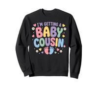 Estoy recibiendo un Lindo Anuncio de Embarazo de Primo bebé Sudadera