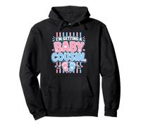 Estoy recibiendo un Lindo Anuncio de Embarazo de Primo bebé Sudadera con Capucha