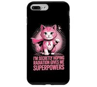 Estoy secretamente Esperando Que la radiación me dé superpoderes Super Cat Carcasa para iPhone 7 Plus/8 Plus