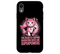 Estoy secretamente Esperando Que la radiación me dé superpoderes Super Cat Carcasa para iPhone XR