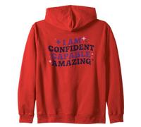 Estoy seguro de que es capaz de motivación increíble Sudadera con Capucha