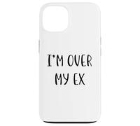 Estoy sobre mi ex Funny Idea White Lie Party Carcasa para iPhone 13