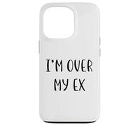 Estoy sobre mi ex Funny Idea White Lie Party Carcasa para iPhone 13 Pro