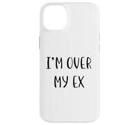 Estoy sobre mi ex Funny Idea White Lie Party Carcasa para iPhone 14 Plus