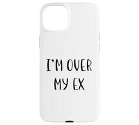 Estoy sobre mi ex Funny Idea White Lie Party Carcasa para iPhone 15 Plus