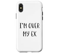 Estoy sobre mi ex Funny Idea White Lie Party Carcasa para iPhone X/XS