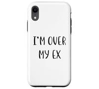 Estoy sobre mi ex Funny Idea White Lie Party Carcasa para iPhone XR