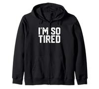Estoy Tan Cansado Sudadera con Capucha
