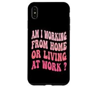 ¿Estoy trabajando desde casa o viviendo en el trabajo? Carcasa para iPhone XS Max