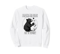 Estoy viviendo el sueño una Mala decisión a la Vez (Funny Cute) Sudadera