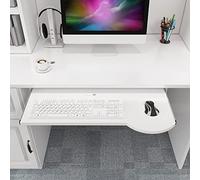 Estraibile per Tastiera Ergonomico in Legno Robusto Ottimo per Scrivania da Ufficio e Studio Casa Allevia la Fatica e Ottimizza lo Spazio di Lavoro