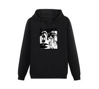 Estramon Discharge Hear Nothing - Sudadera con capucha para hombre, unisex, de algodón, color negro, Negro, 3XL