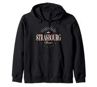 Estrasburgo Alsacia Francia | Estrasburgo Francia Moderno Sudadera con Capucha