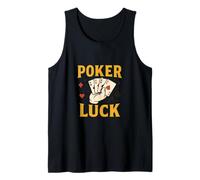 Estrategia de Manos ganadoras de Poker Luck Camiseta sin Mangas