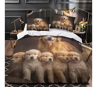 Estrategia global Funda de Edredón de poliéster Juego de 3 Piezas Estampado 3D Cremallera Oculta incluye Fundas de Almohada Antialérgica Fantasía digital Funda Edredon for niña King（220x240cm）