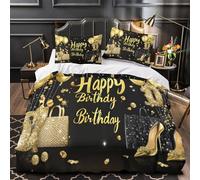 Estrategia global Funda de Edredón Juego de 3 Piezas de poliéster Diseño 3D Cremallera Oculta incluye Fundas de Almohada Lavables Fantasía digital Funda Edredon for niña Super king（260x220cm）