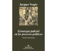 Estrategia Judicial En Los Procesos Politicos