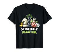 Estrategia Maestro Pensamiento Estratégico Diseño de mentalidad Camiseta