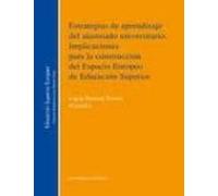 Estrategias De Aprendizaje Del Alumnado Universitario: Implicacio Nes