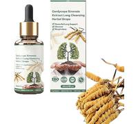 Estratto di Cordyceps Gocce di erbe per la pulizia dei polmoni - Pulisci e Respira Cordyceps Sinensis Drops