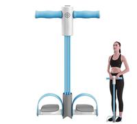 Estrattore Pedale per Esercizi - Fascia di Resistenza Multifunzione con 6 Tubi, Attrezzo Palestra Portatile per Sit Up Addominali e Gambe | Fasce Fitness Comode per Allenamento Domestico