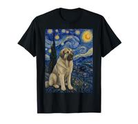 Estrela Mountain Dog Van Gogh Noche Estrellada Camiseta