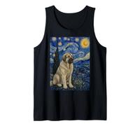 Estrela Mountain Dog Van Gogh Noche Estrellada Camiseta sin Mangas