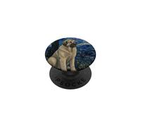 Estrela Mountain Dog Van Gogh Noche Estrellada PopSockets PopGrip Adhesivo