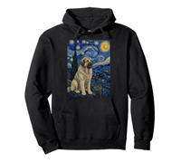 Estrela Mountain Dog Van Gogh Noche Estrellada Sudadera con Capucha