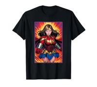 Estrella de acción Super Hero Girl Camiseta