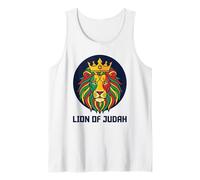 Estrella de David León de Judá Sion Emblema Camiseta sin Mangas