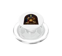 Estrella de la Natividad Medieval Gótica Catedral Mosaico Escena Artística PopSockets PopGrip para MagSafe