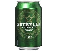 ESTRELLA DE LEVANTE cerveza lata 33 cl