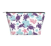 Estrella de mar retrotortuga, Bolsa de artículos de tocador Bolsa de Maquillaje Bolsa de cosméticos Bolsa de artículos de tocador de Viaje portátil