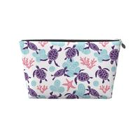 Estrella de mar retrotortuga, Bolsa de artículos de tocador Bolsa de Maquillaje Bolsa de cosméticos Bolsa de artículos de tocador de Viaje portátil
