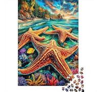 Estrella de mar Rompecabezas 1000 Piezas para Adultos Niño Puzzle De Papel Ecológico, Puzzle De Juguete para Regalo, 70x50cm/1000pcs