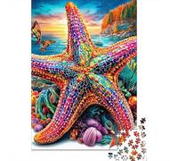 Estrella de mar Rompecabezas 1000 Piezas Puzzles para Adolescentes Y Niños Jigsaw Puzzles Juguete De Desafío, 70x50cm/1000pcs