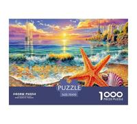 Estrella de mar Rompecabezas De 1000 Piezas para Adultos Niño Puzzle De Papel Ecológico, Puzzle De Juguete para Regalo, 70x50cm/1000pcs
