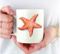 Estrella De Mar Tazón Graciosa Tazas Té Novedad Tazón De Café Regalos Novedosos Para Colegas Novios Navidad 330Ml