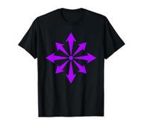 Estrella del Caos Púrpura del Feminismo Y La Igualdad - v1 Camiseta