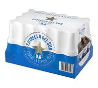 ESTRELLA DEL SUR 0,0 Cerveza rubia sin alcohol pack 24 botellas 25 cl