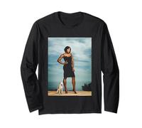 Estrella del Tenis de Wimbledon Serena Williams Michael Grecco Manga Larga