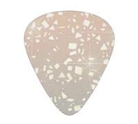 Estrella dorada brillante estilo glam vintage,12 púas de guitarra, 3 grosores diferentes para guitarra acústica, bajo y ukelele