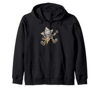 Estrella en Forma de Roca Rockstar Divertido Juego de Palabras Tocando la Sudadera con Capucha