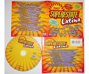Estrella, Fito Gress y La Banda Del Puerto, Lisa Milanis & Evasione Latina, Los Locos, Tekilas, Barrio Latino, La Familia Loca, Calientes, Sharia, Yuyu, Francesca St. Martin, Marascia, Victoria Suarez, Havana Mambo, Hamyna, Antonio Da Costa - SUPERESTATE LATINA 2002 Estrella/Los Locos/Tekilas/Hamyna... (2002) - CD..