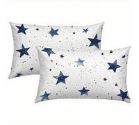 Estrella Fundas Cojines 40x60 Lino Juego de 2, Lujosas Funda Cojin Beige Súper Suaves y Cómodas, Funda de Almohada con Cremallera Oculta, Durable y Fácil Cuidado, Adecuado para Sofá Cama Silla S1-992
