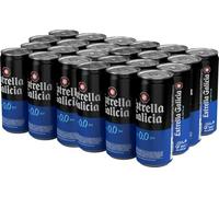 Estrella Galicia 0,0 - Cerveza Lager Sin Alcohol, 24 Latas x 33 cl