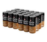 Estrella Galicia 0,0 Tostada - Cerveza Lager sin Alcohol, Pack de 24 Latas x 33 cl, Sabor y Aroma Tostado y Equilibrado, 0% Volumen de Alcohol