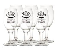 Estrella Galicia Copa Atlántica Pack de 6 copas de cerveza de 30cl